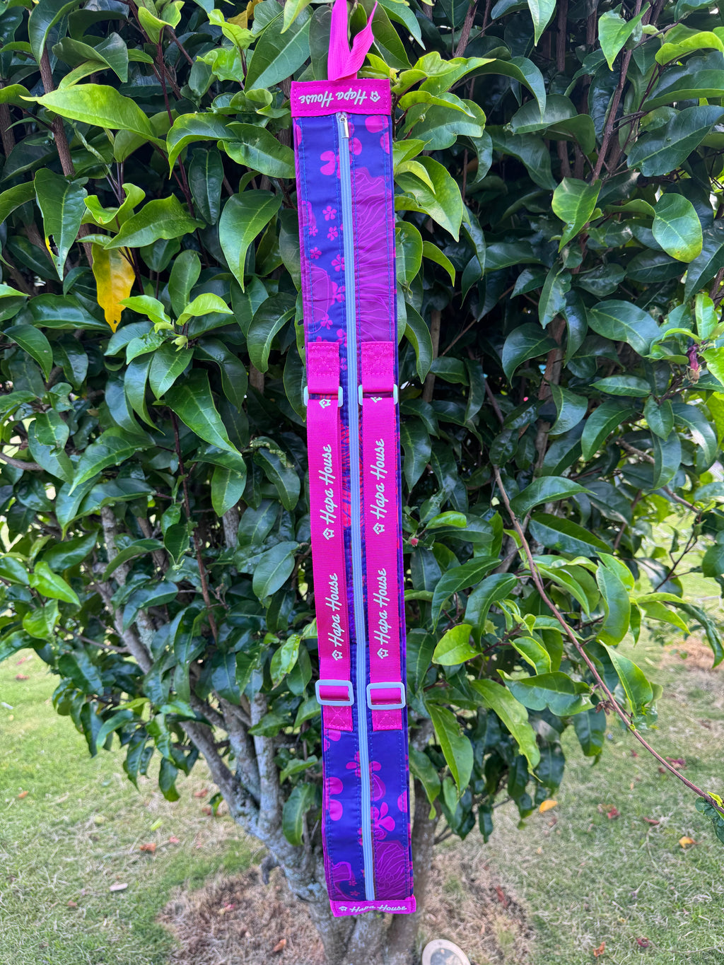 Roll Up Shopping Bag in Pualani Purple