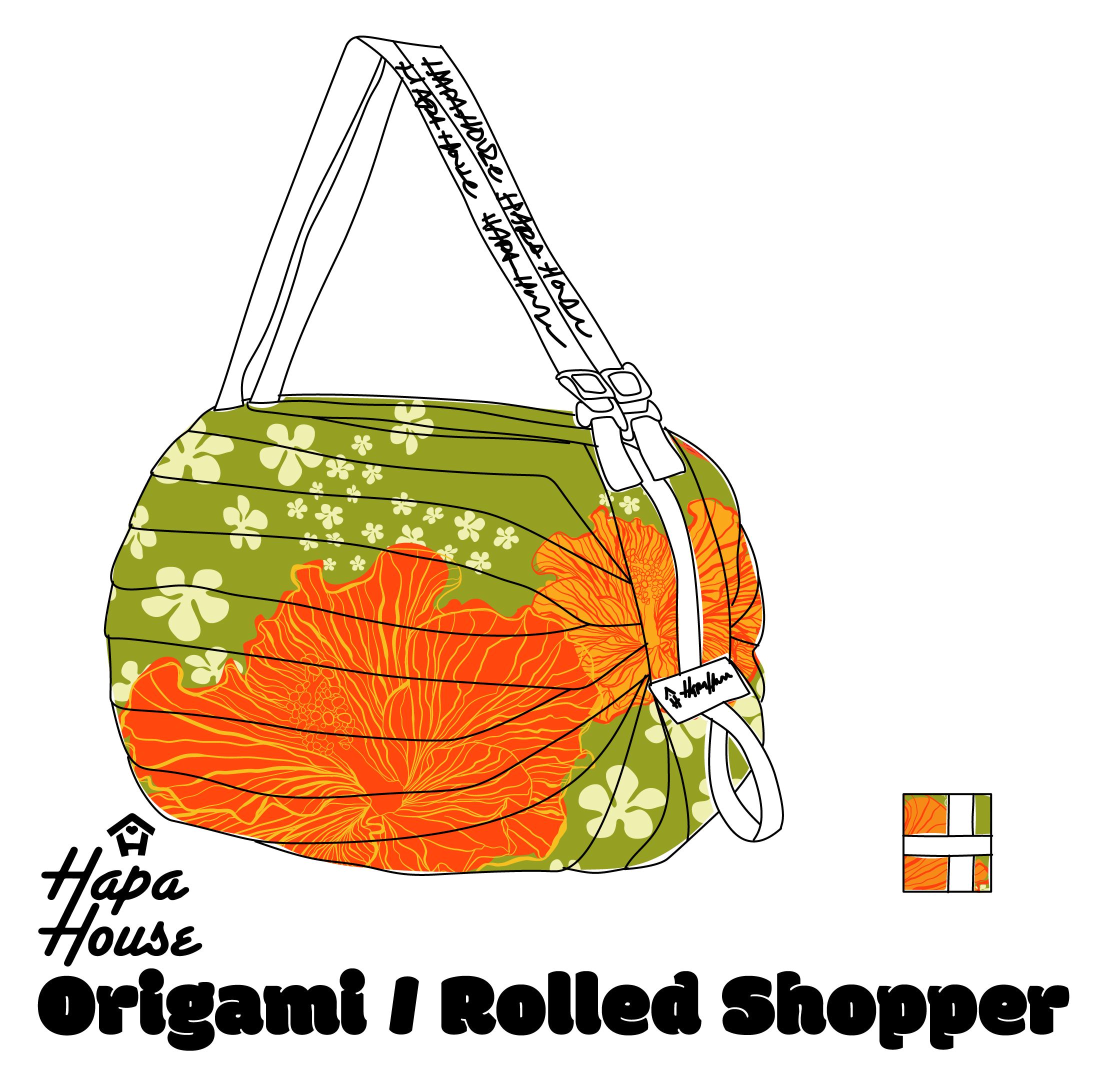 Roll Up Shopping Bag
