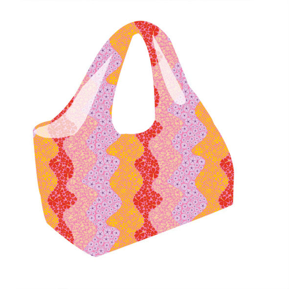 Bento Bags in Pink Pua Party