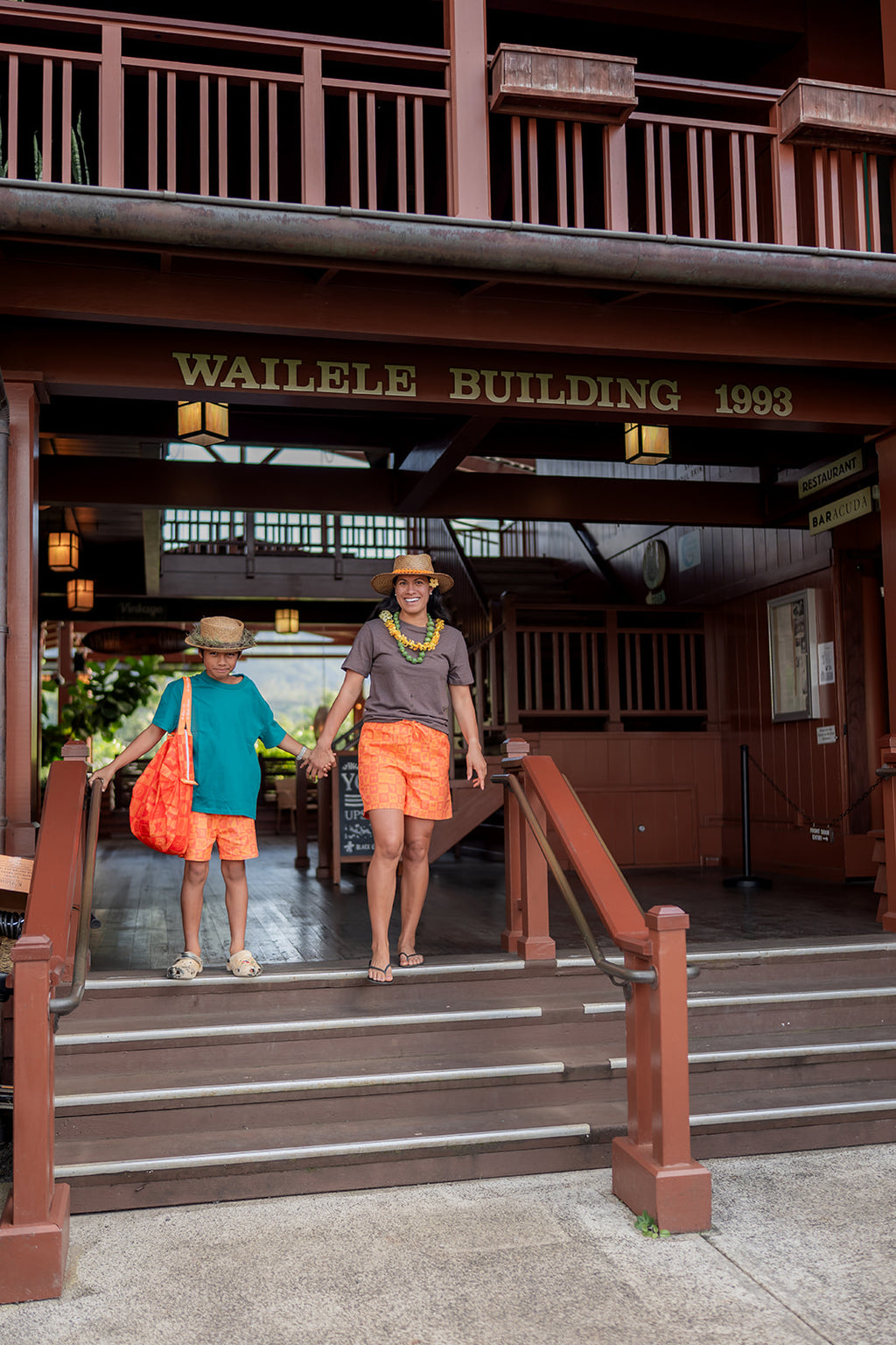 Keiki shorts in orange icon