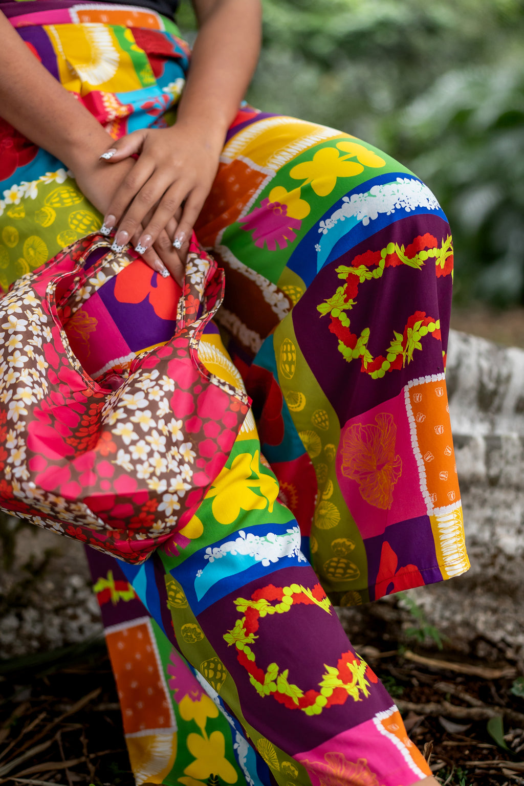 Pāʻina Pants in Patchwork